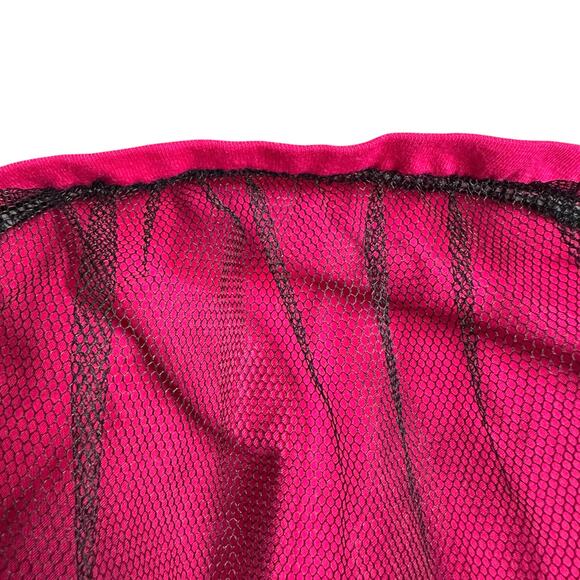 KTOO Hot Pink Sleeveless Shirt With Tulle Skirt Attached Medium Punk Grunge - Picture 4 of 5